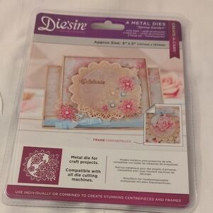 Crafters Companion Spring Garden 4 Metal Dies